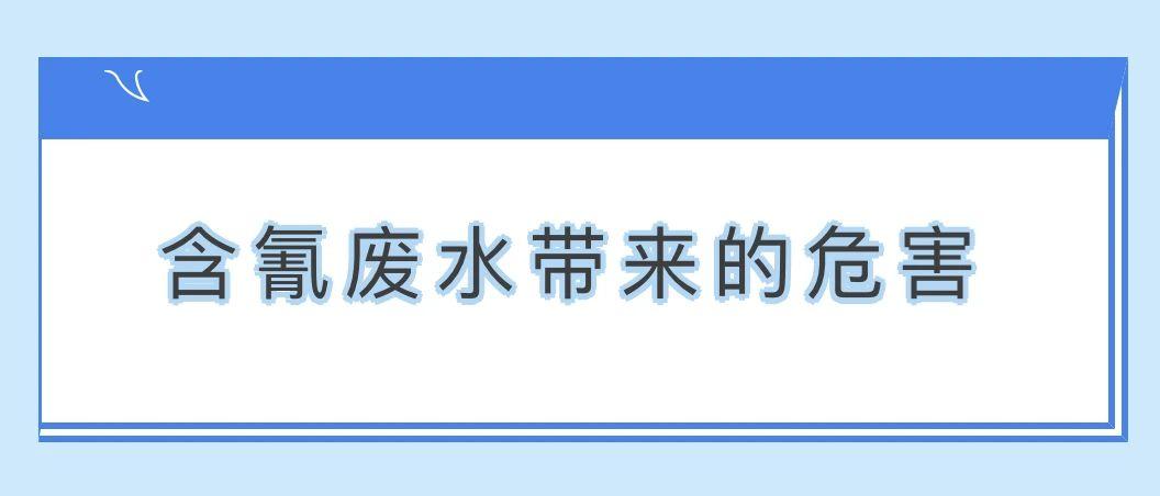 含氰废水带来的危害